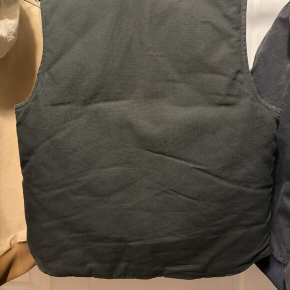 Vintage Carhartt Mens (V32DGR) Vest (2007) in Dark Green - Picture 4 of 7
